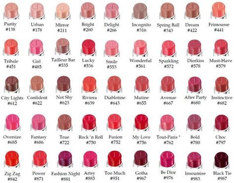 dior rouge lipstick|dior lipstick color chart.